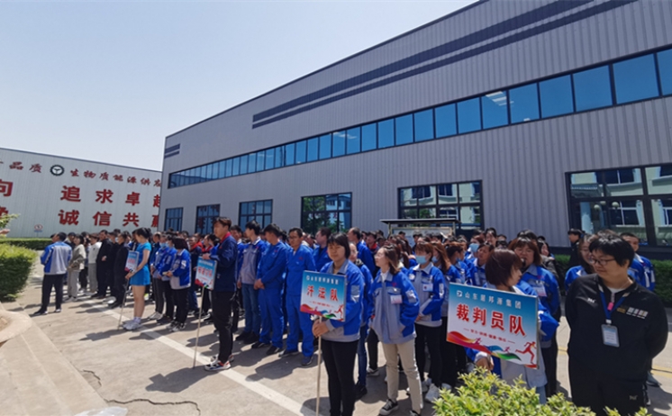 快乐运动，健康生活 山东P站最新版下载春季运动会拉开帷幕